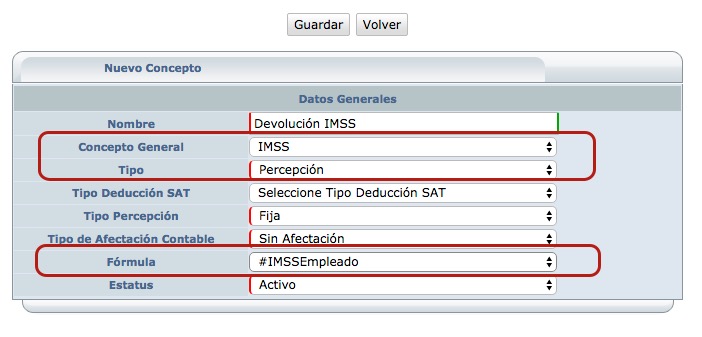 Método Pago SAT